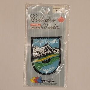 NWT Voyager Collector Series Canada Emblems Lake Louise Canada Patch